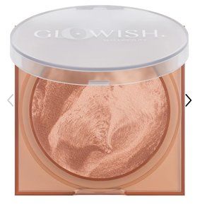 HUDA BEAUTY GLOWISH SOFT VEGAN RADIANCE BRONZING POWDER "01 LIGHT"